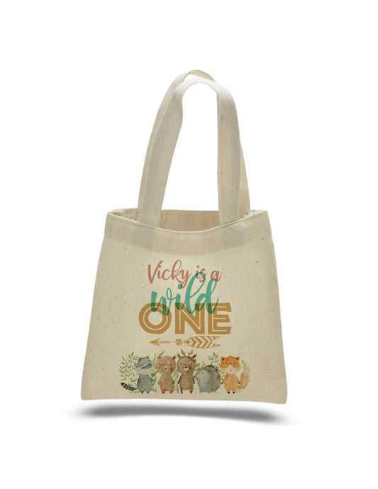 Custom Wild One Party Favor Bags