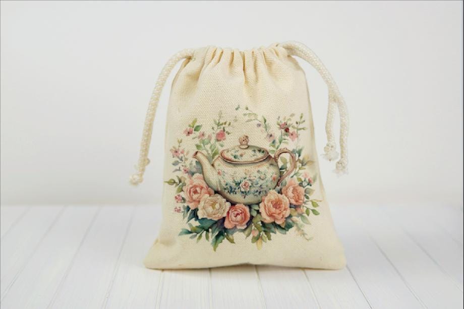 Tea Garden Party Favor Bags