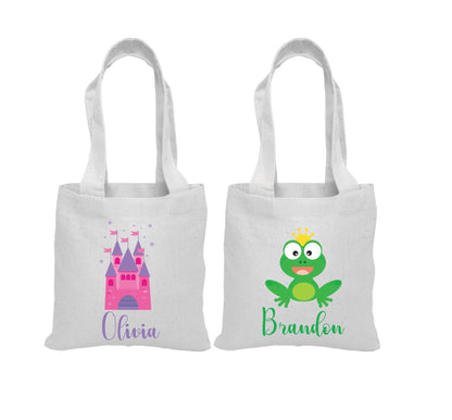 Princess Frog Party Favor Bags