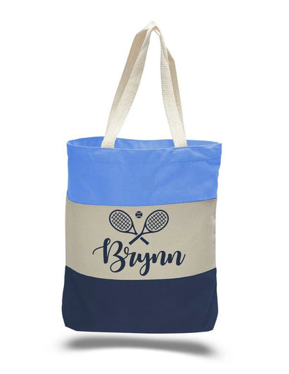 Tennis Player Gift - Personalized Tennis Tote Bag