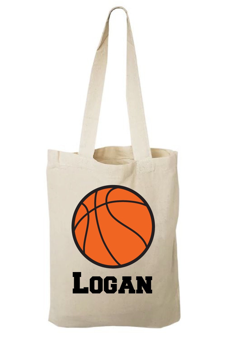 Custom Basketball Party Favor Bags - Perfect for Basketball Parties and Events - Personalized with Player's Names - Sold Individually