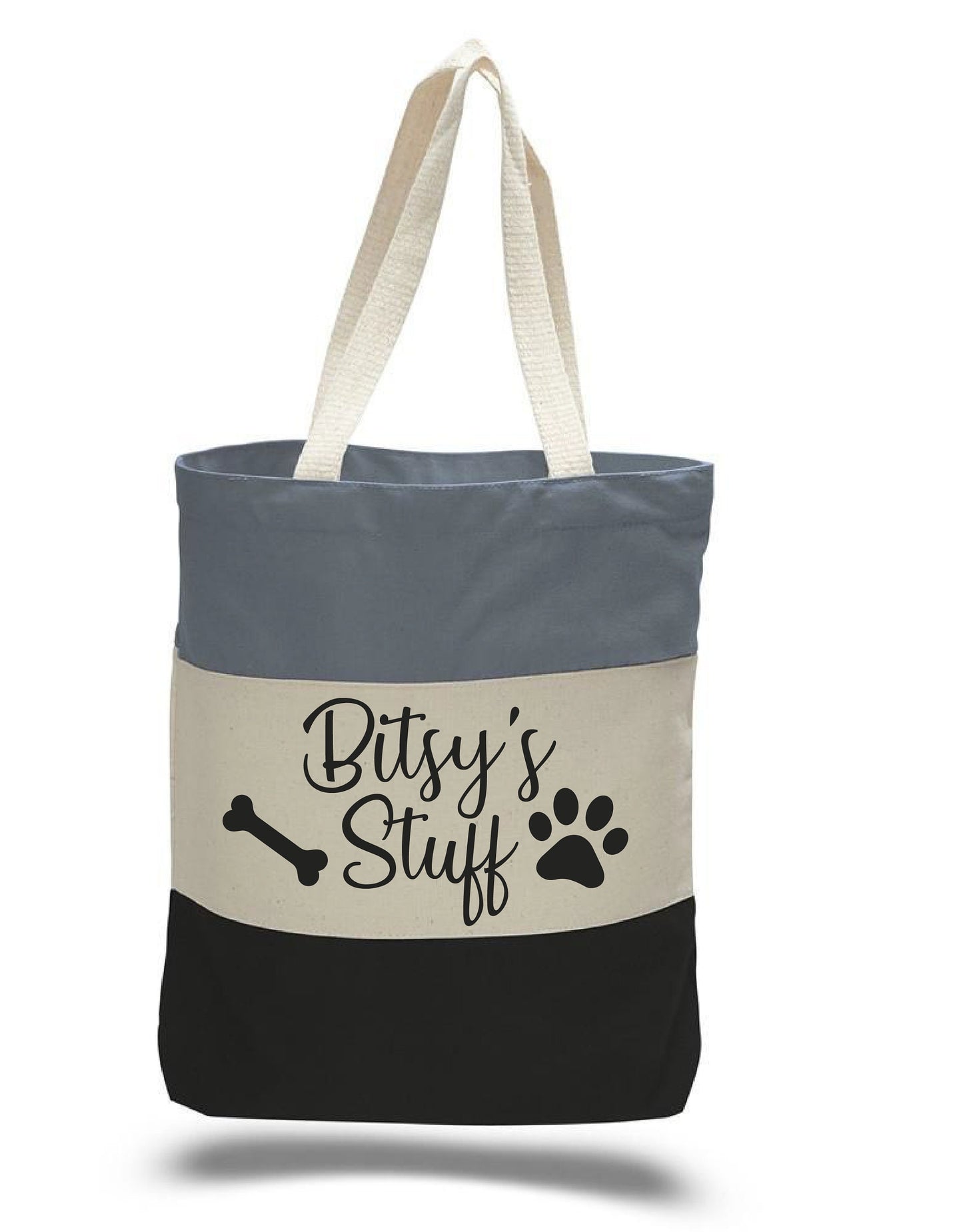 Personalized Dog Tote Bag