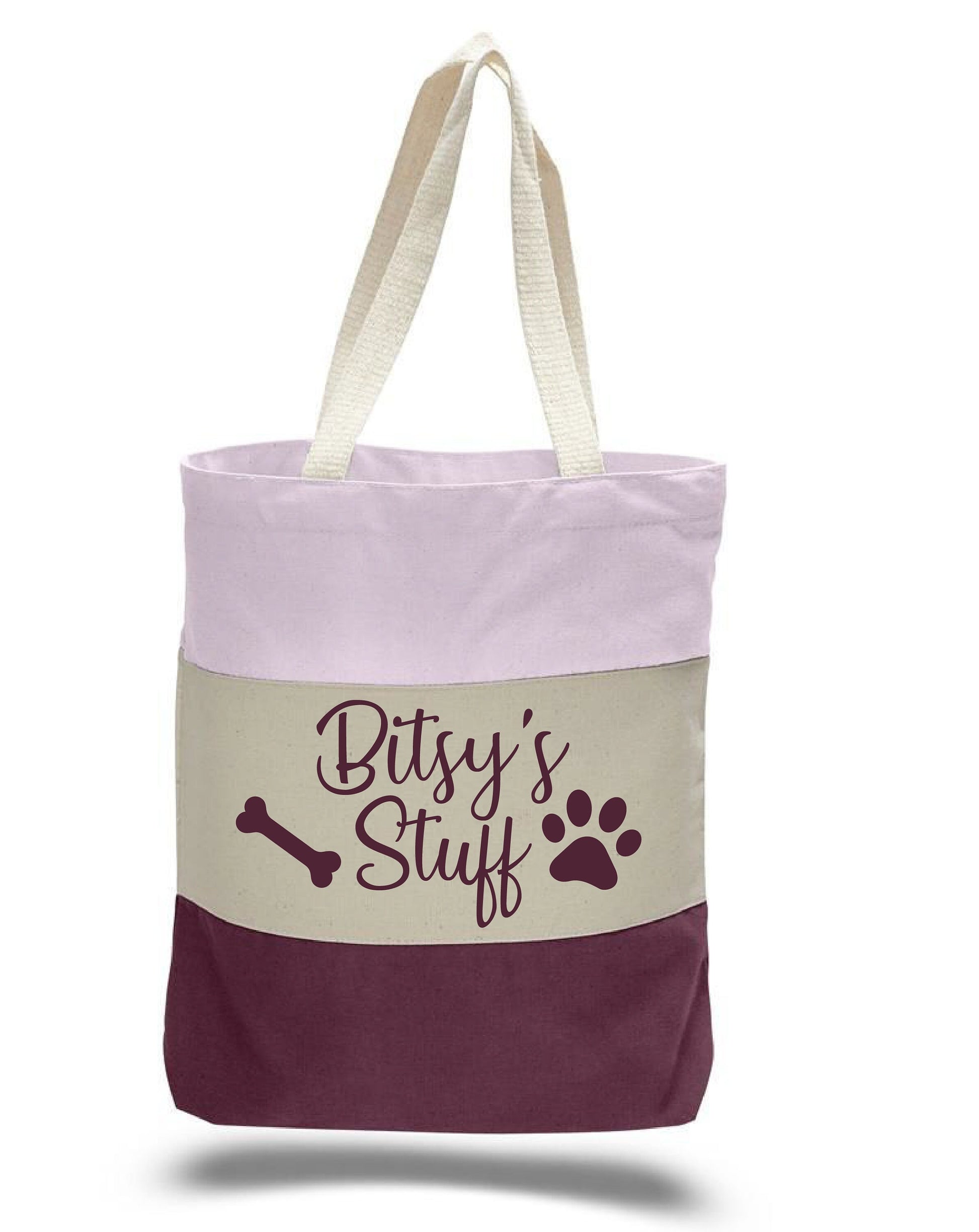 Personalized Dog Tote Bag