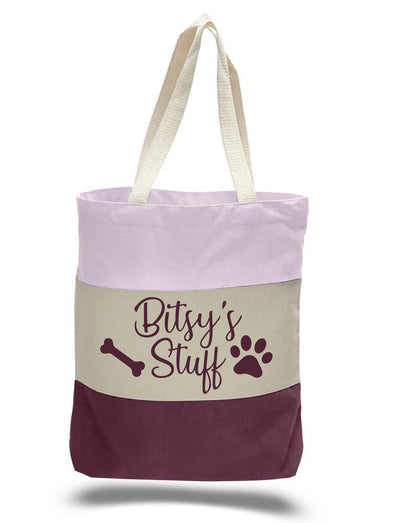 Personalized Dog Tote Bag