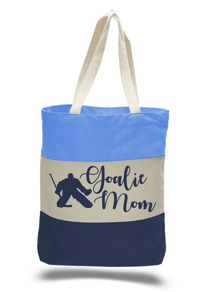 Goalie Mom Gift - Hockey Mom Tote Bag