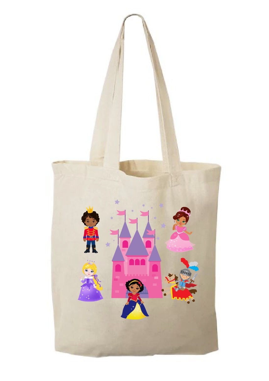 Prince & Princess Castle Party Favor Bags - Sold Individually