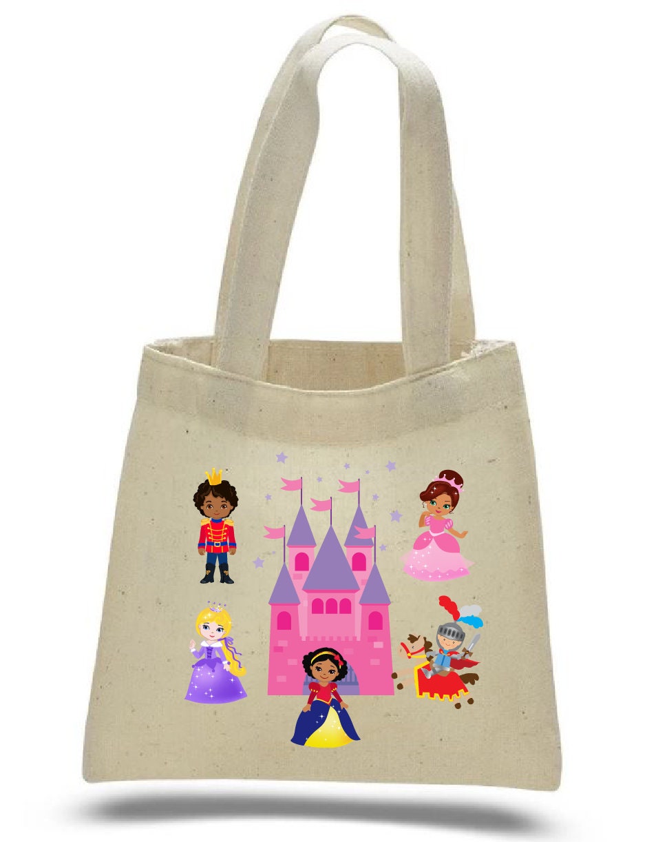 Prince & Princess Castle Party Favor Bags - Sold Individually