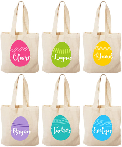 Easter Party Favor Bags - Set of Six Bags