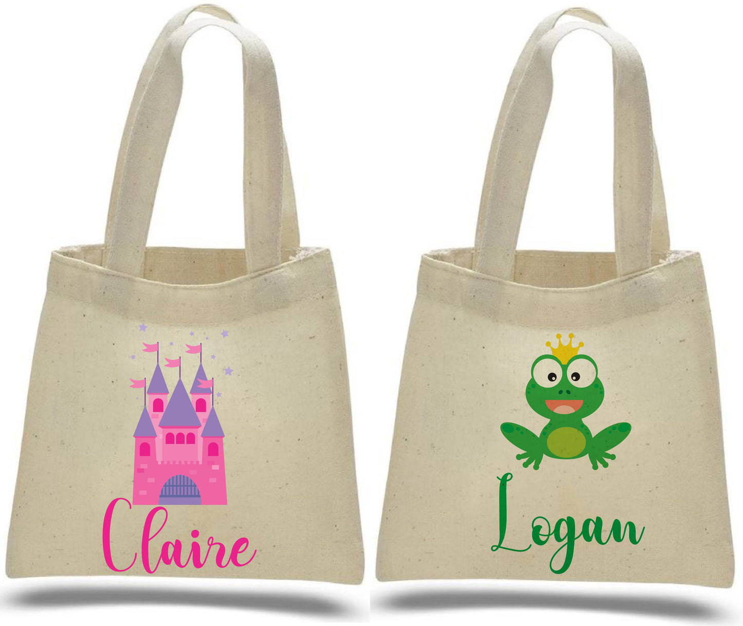 Princess Frog Party Favor Bags