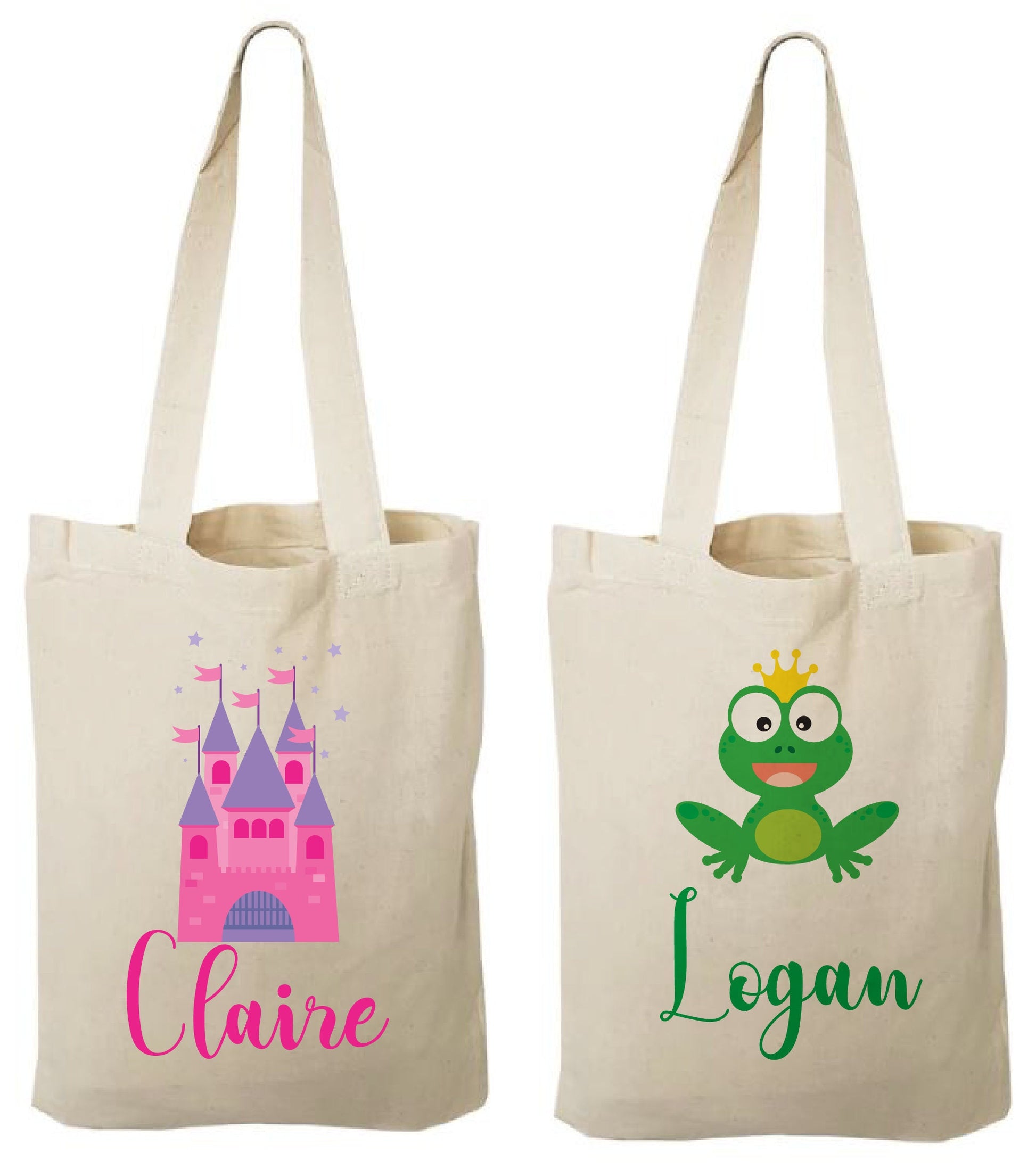 Princess Frog Party Favor Bags