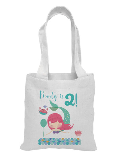 Personalized Mermaid Party Favor Bags - Sold Individually