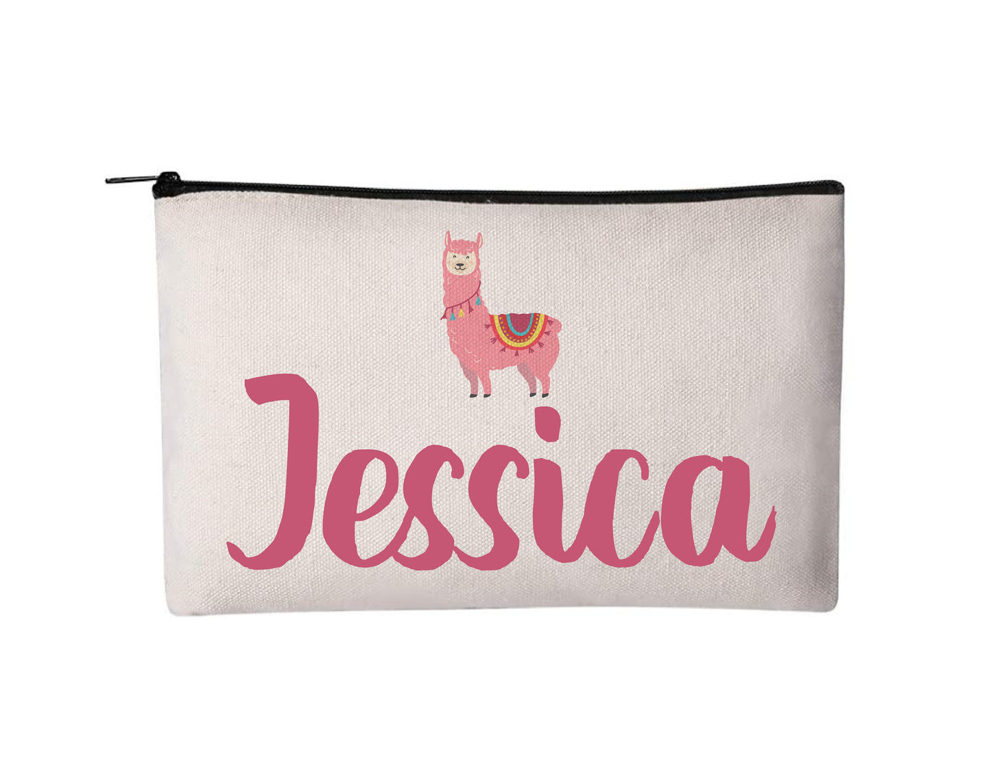 Custom Llama Pencil Pouch