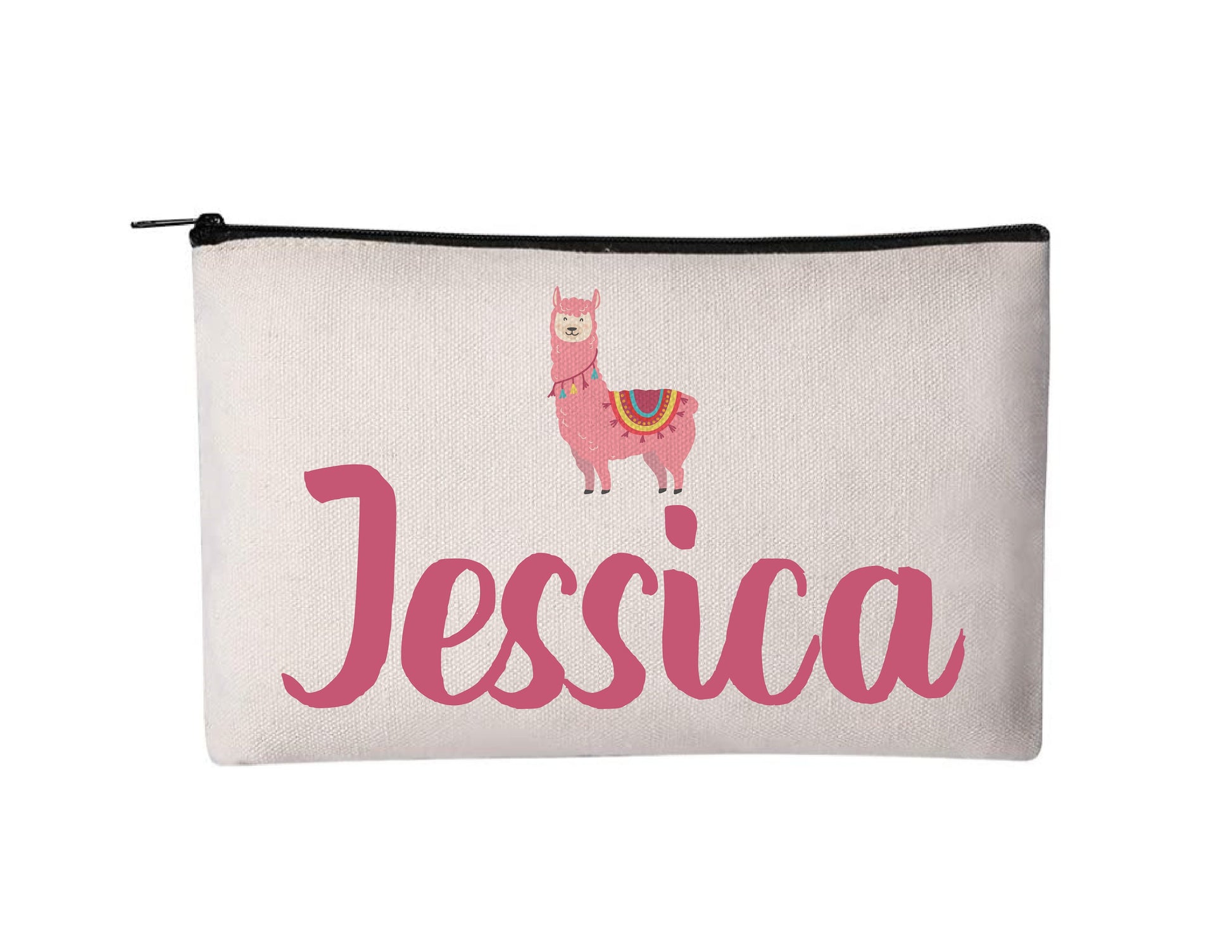 Custom Llama Pencil Pouch
