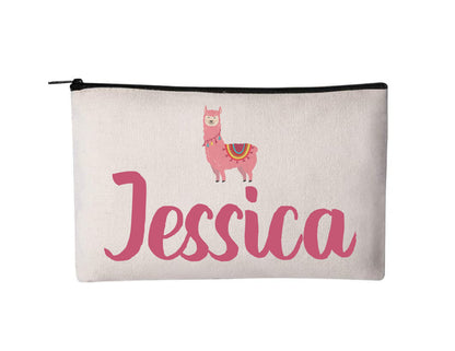 Custom Llama Pencil Pouch