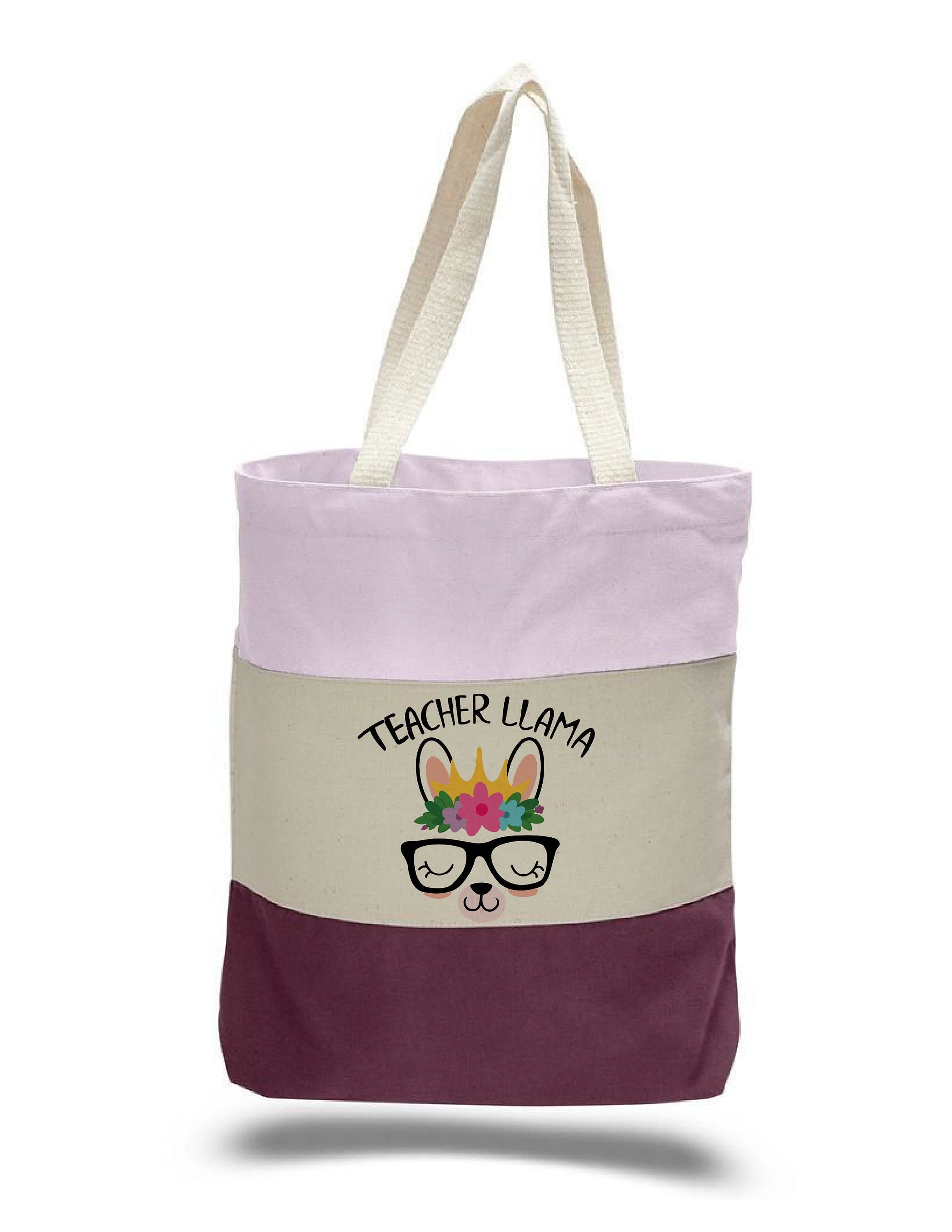 Teacher Llama Tote Bag