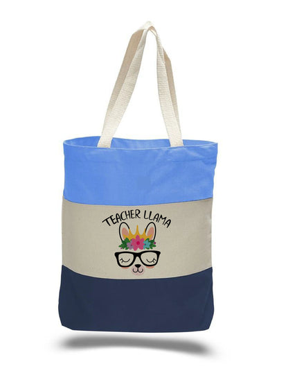 Teacher Llama Tote Bag