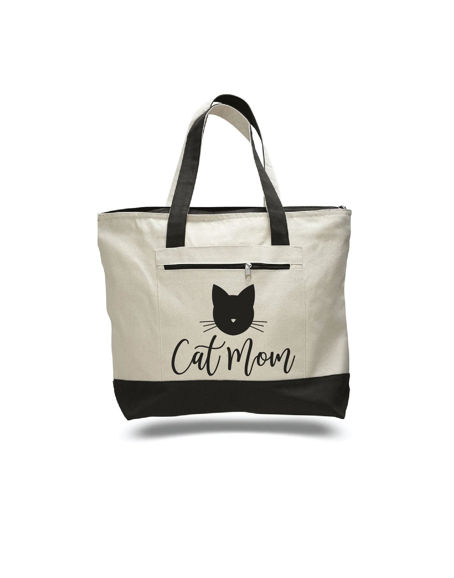 Cat Mom Tote Bag