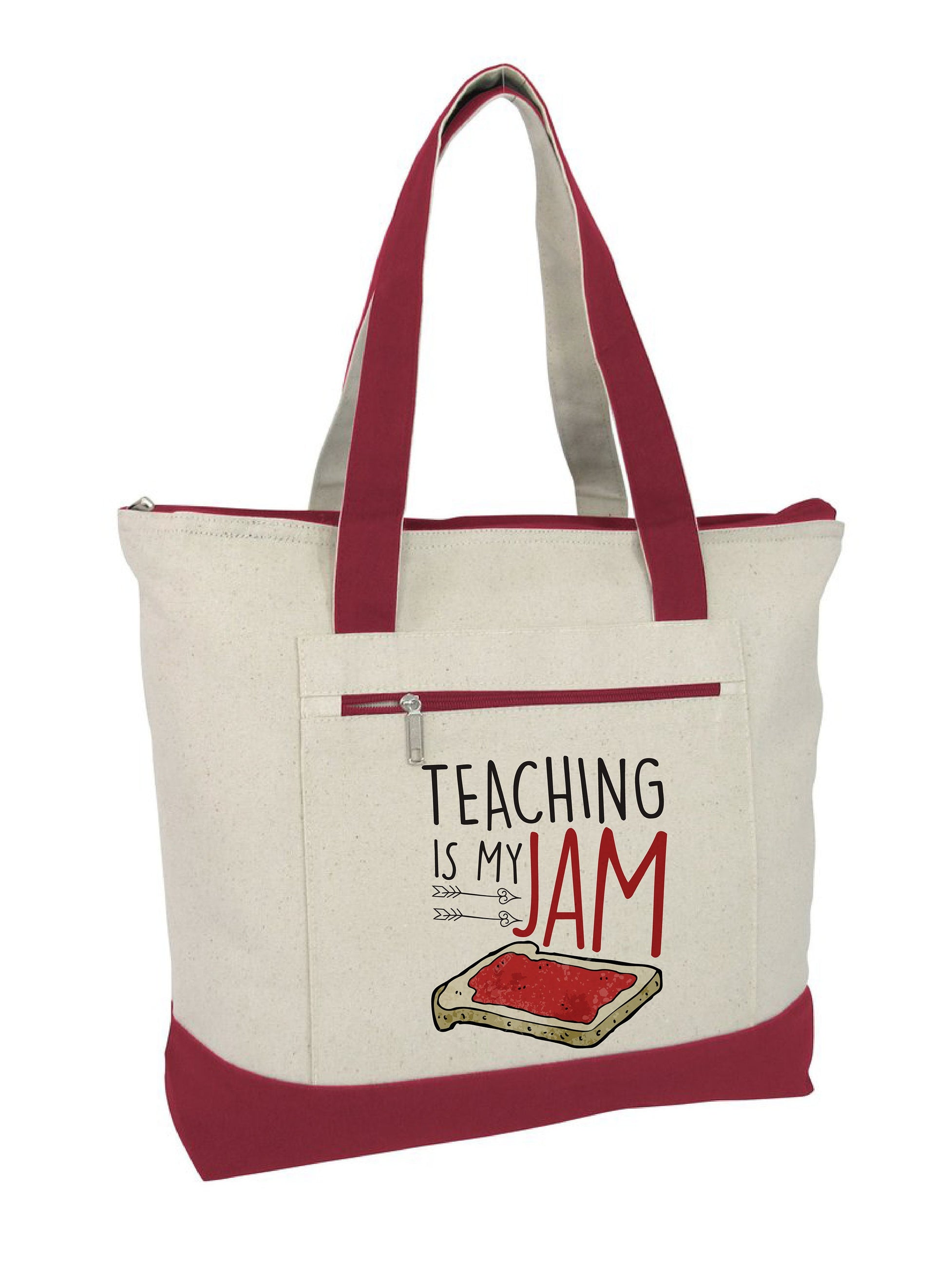 Teaching Is My Jam - Teacher Tote Bag