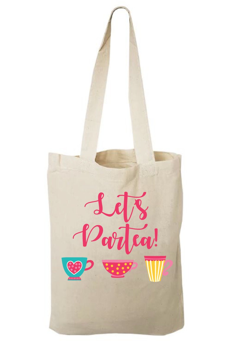 Tea Party Party Favor Bags - Sold Individually