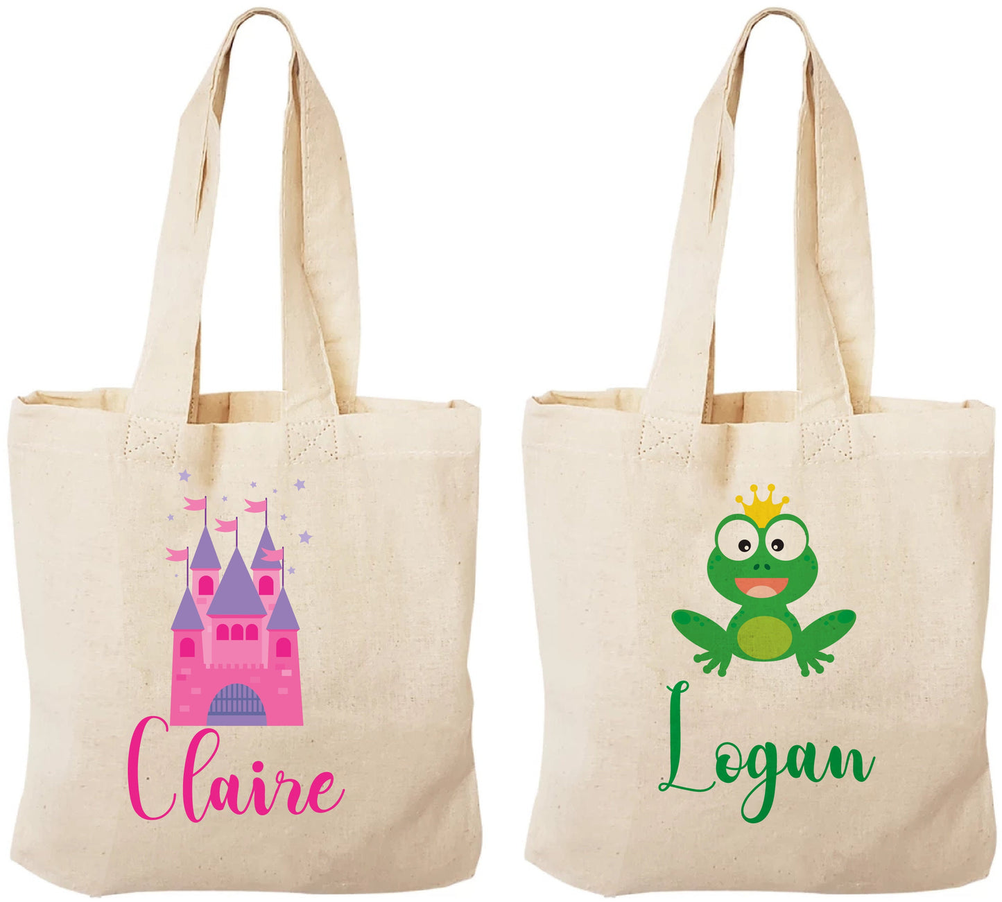Princess Frog Party Favor Bags