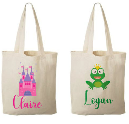 Princess Frog Party Favor Bags