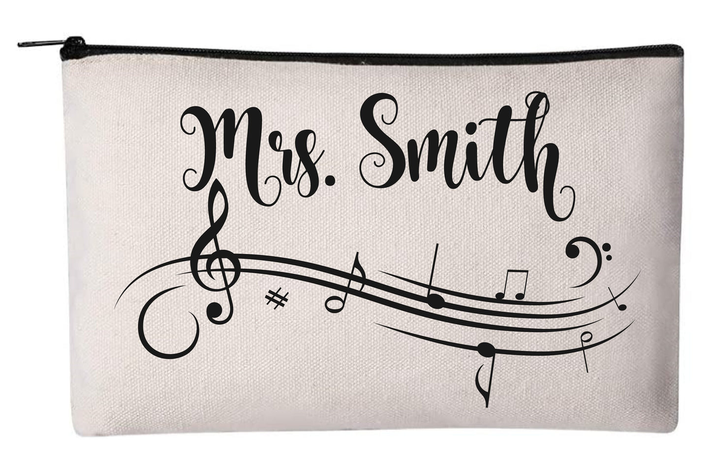Musician Gift - Personalized Music Accessory Pouch
