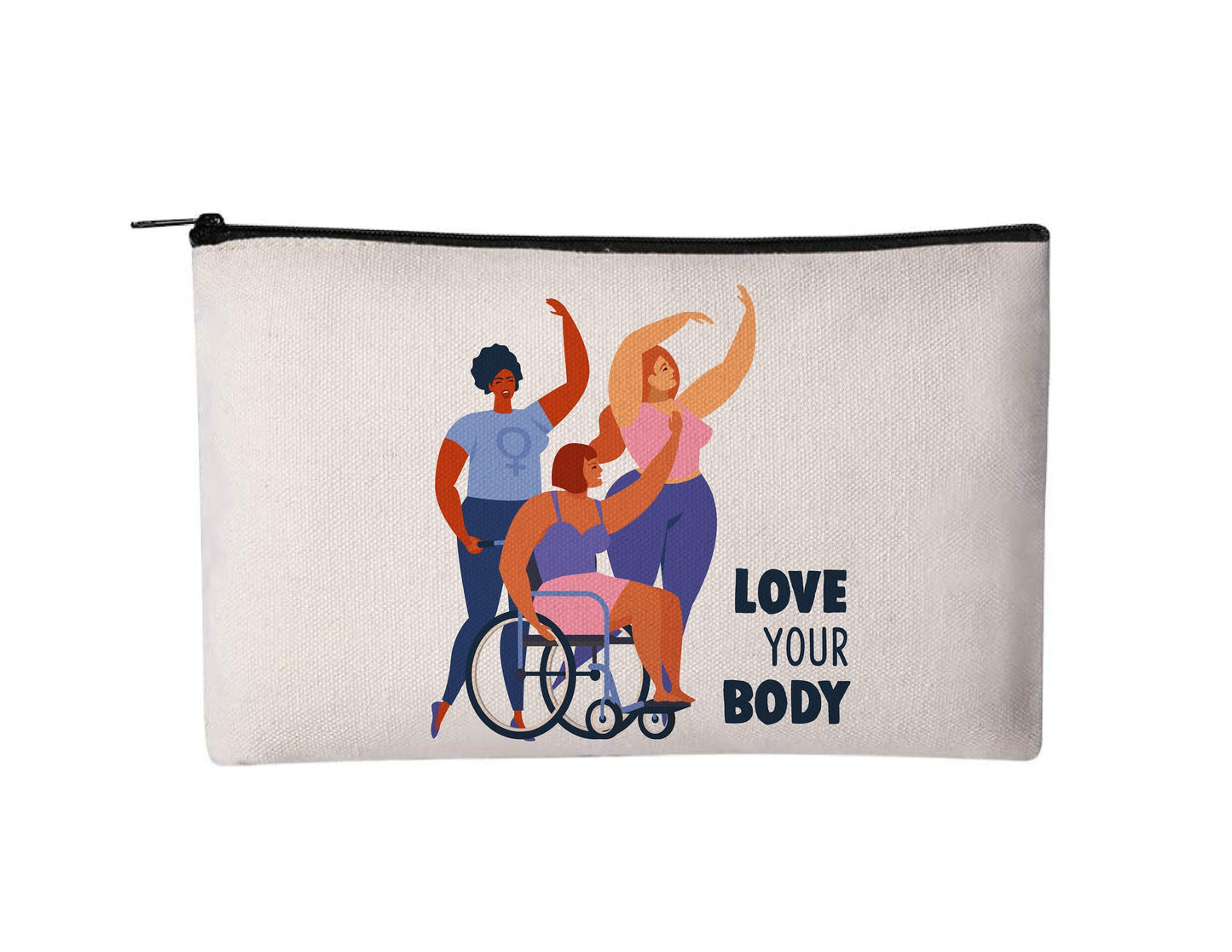 Love Your Body Cosmetic Bag