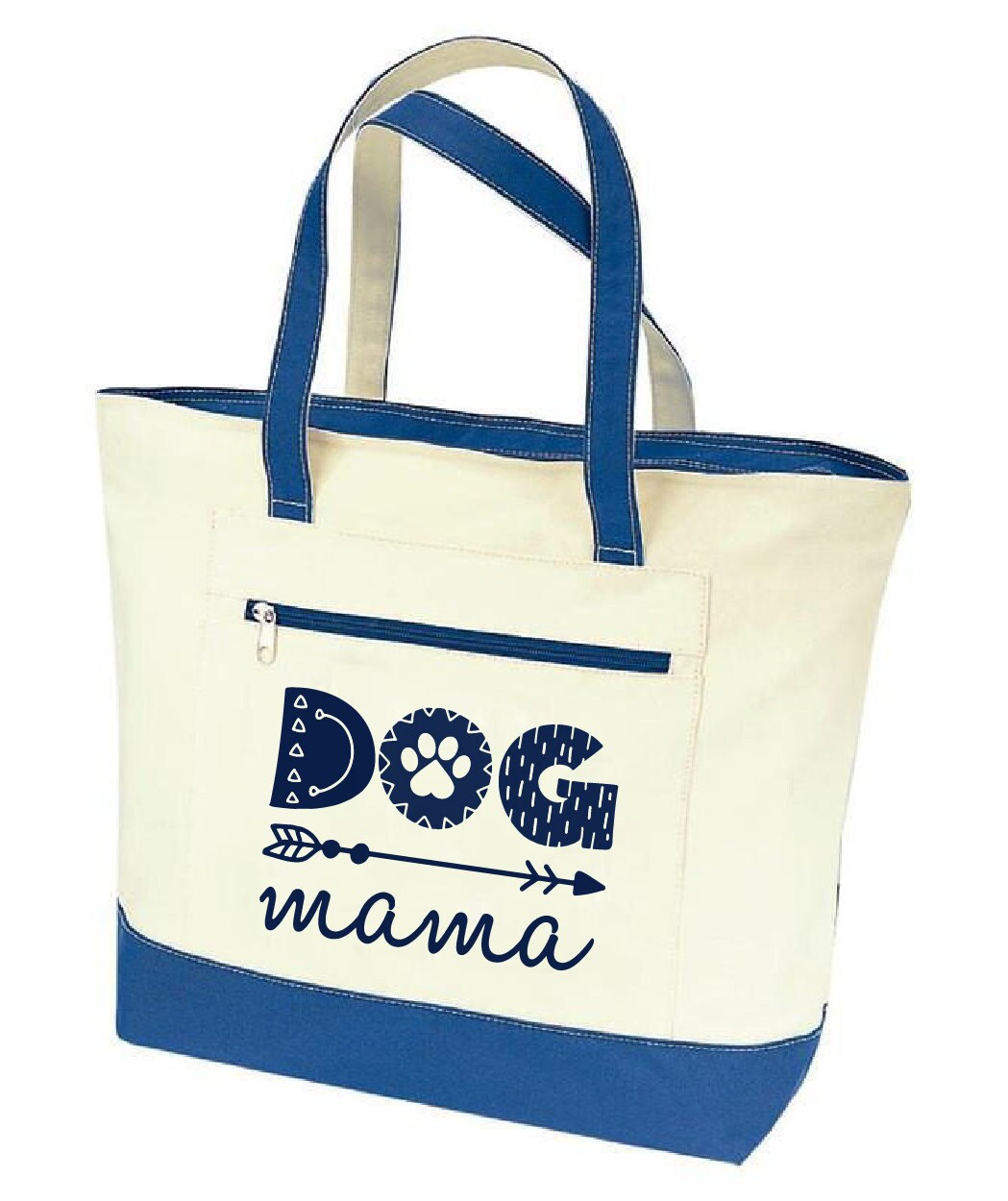 Dog Mama Gift - Dog Mom Tote Bag