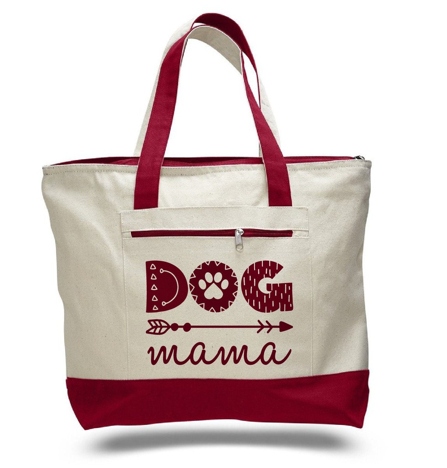 Dog Mama Gift - Dog Mom Tote Bag