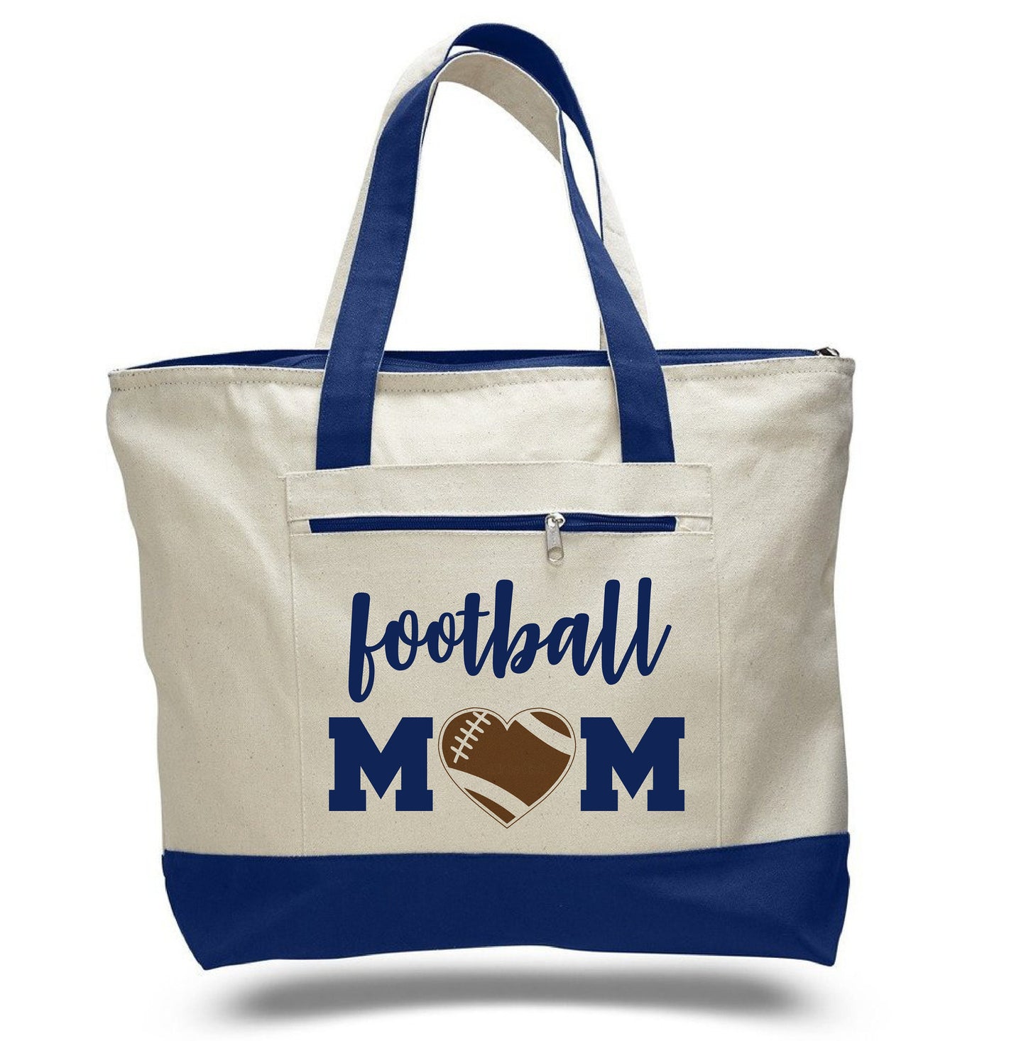 Football Mom Tote Bag