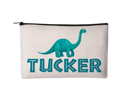 Personalized Dinosaur Pencil Pouch