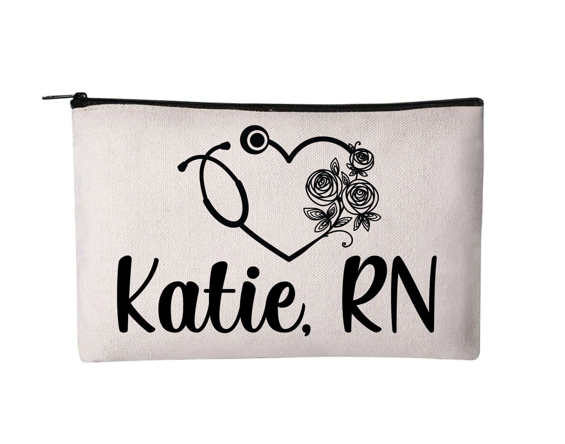 Personalized Nurse Cosmetic Bag / Pouch