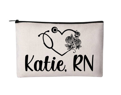 Personalized Nurse Cosmetic Bag / Pouch
