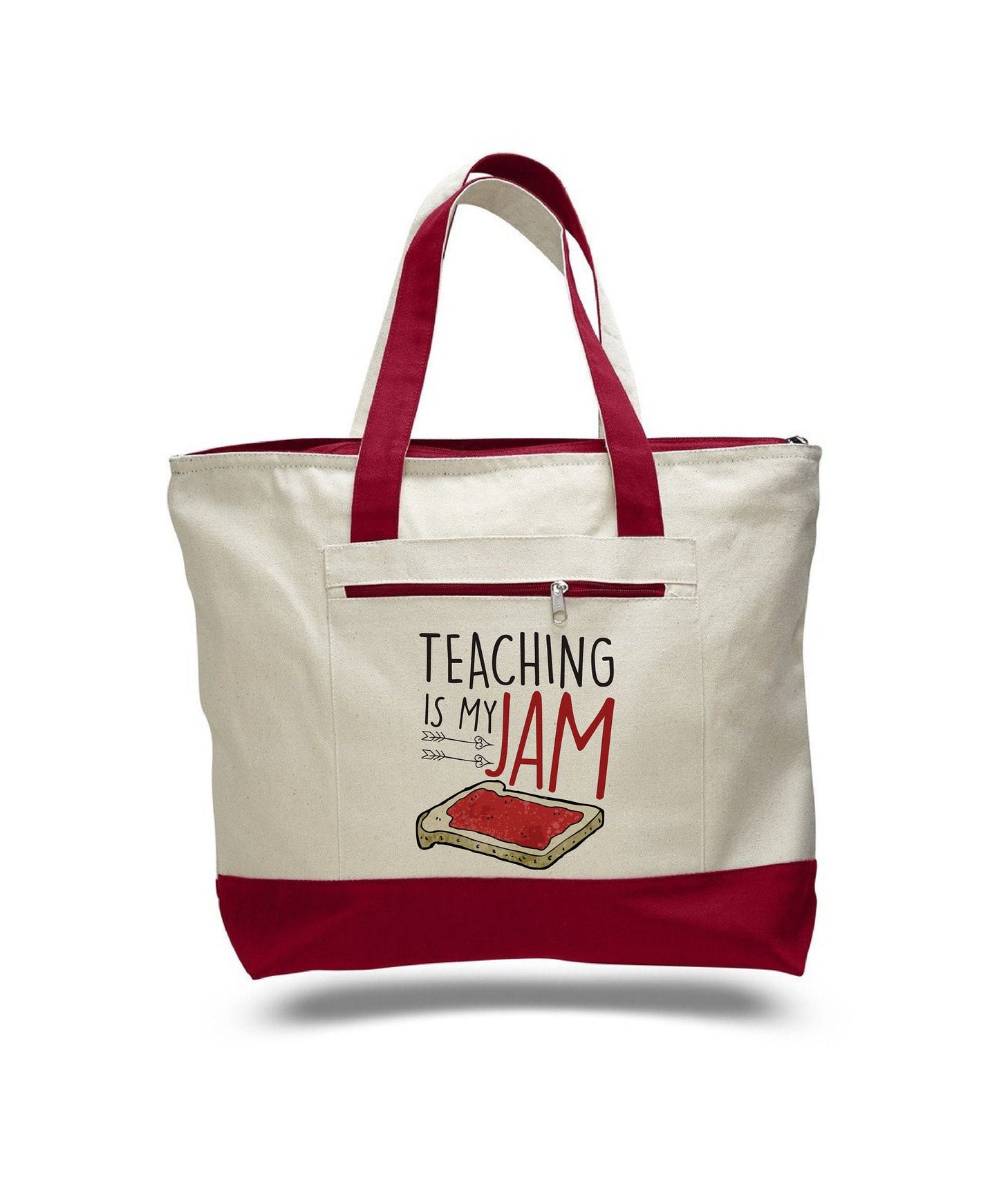 Teaching Is My Jam - Teacher Tote Bag