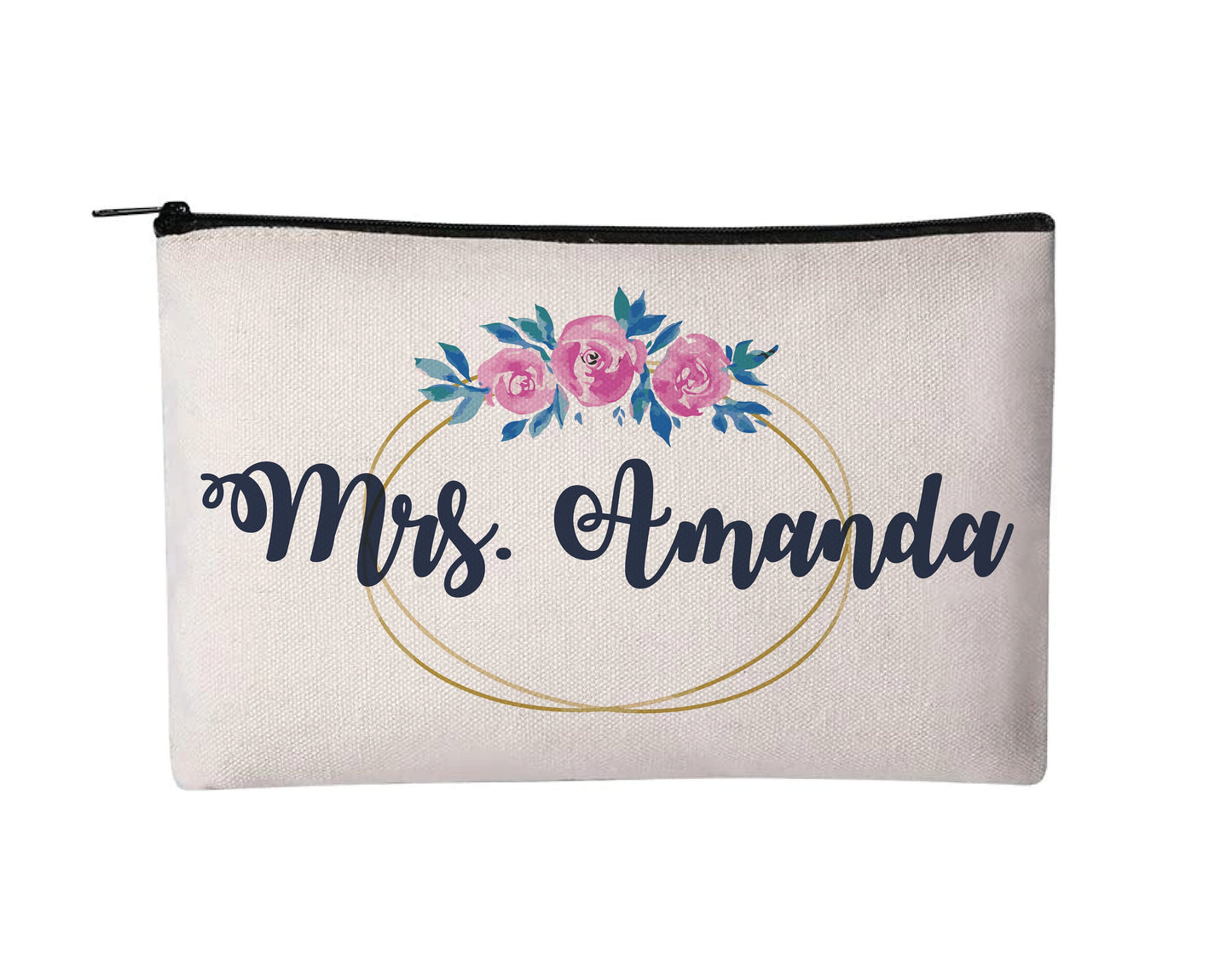 Custom Teacher Accessory Pouch