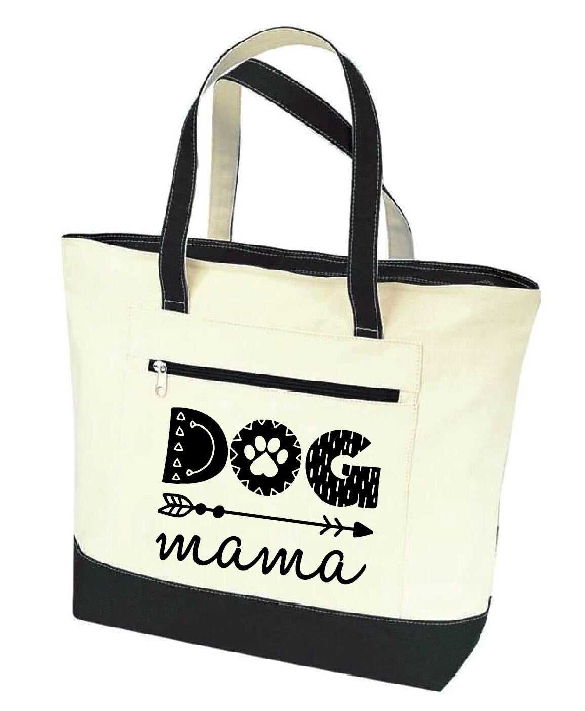 Dog Mama Gift - Dog Mom Tote Bag