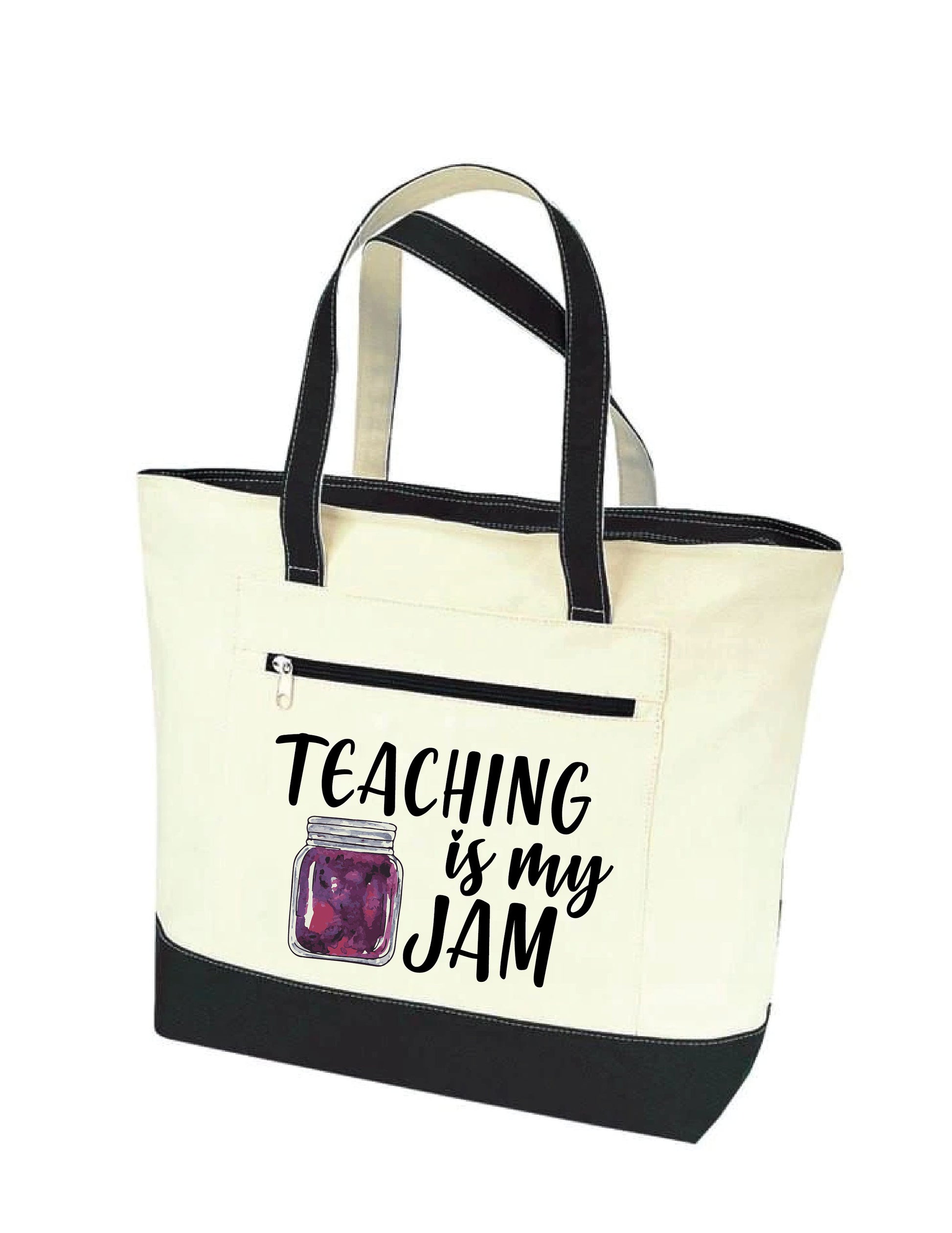 Teaching Is My Jam Teacher Tote Bag - Teacher Gift