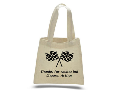 Personalized Race Party Favor Bags