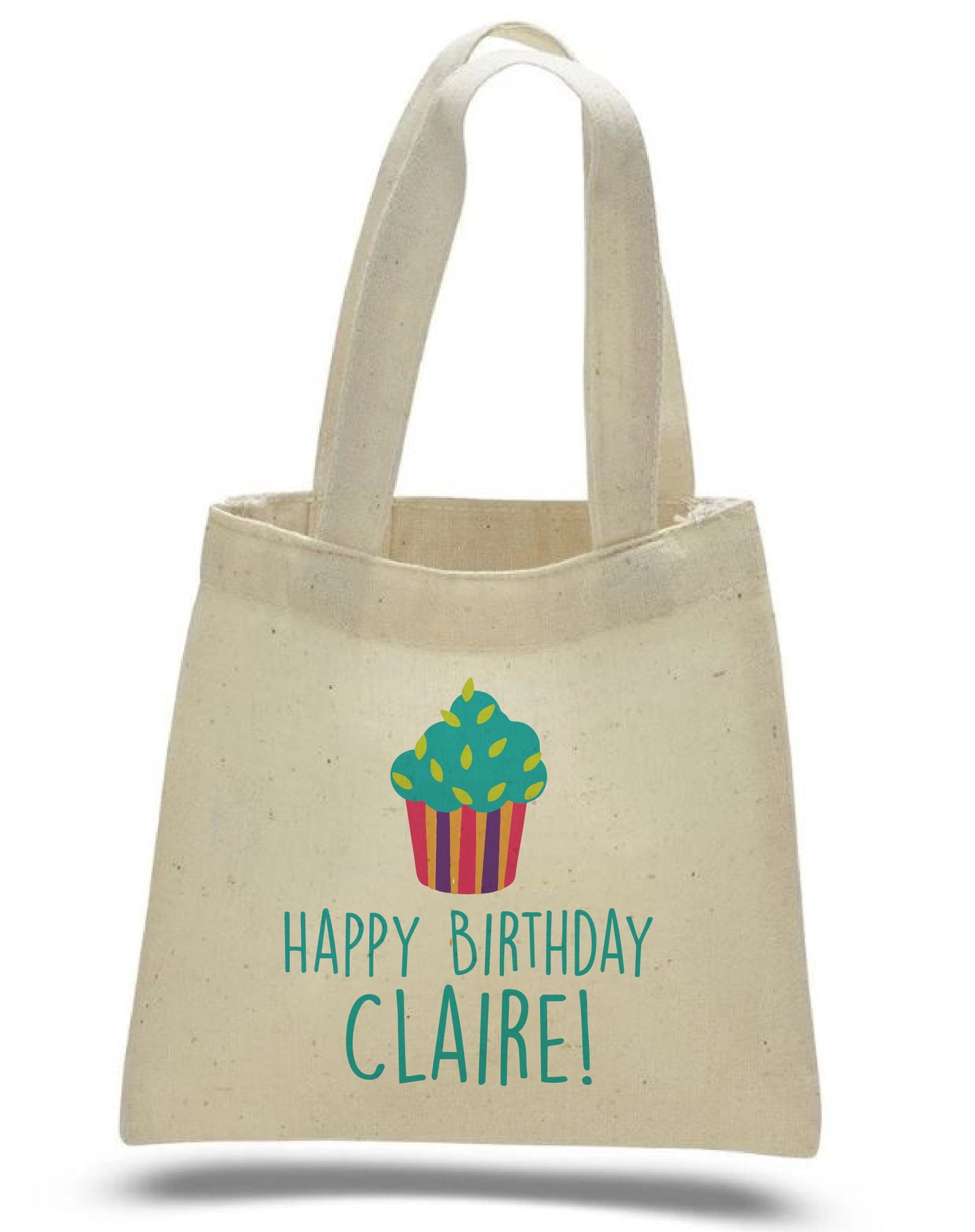Custom Cupcake Party Favor Bags