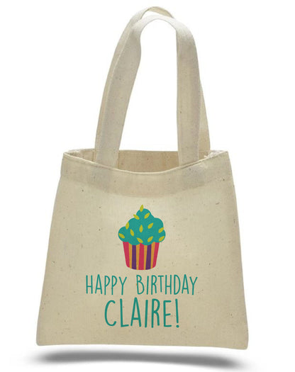 Custom Cupcake Party Favor Bags