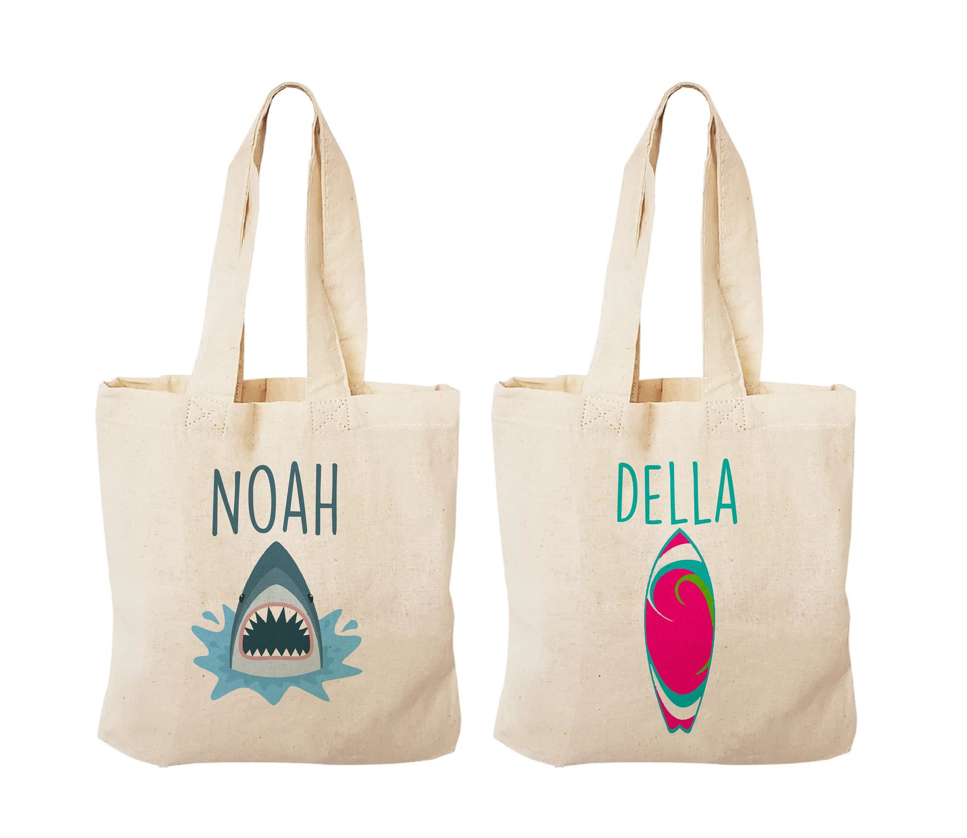 Shark and Surfboard Party Favor Bags