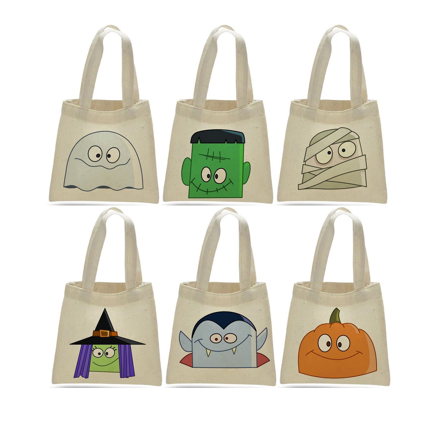 6 Halloween Treat Bags, Halloween Party Favor Bags, Halloween Treat Bags, Halloween Bags, Halloween Goodie Bags, Halloween Swag Bags, Bags