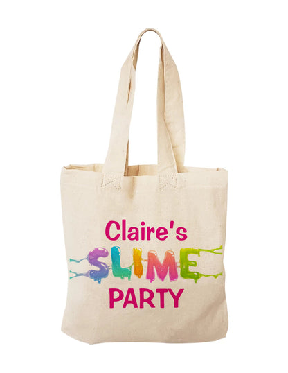Personalized Slime Party Favor Bags