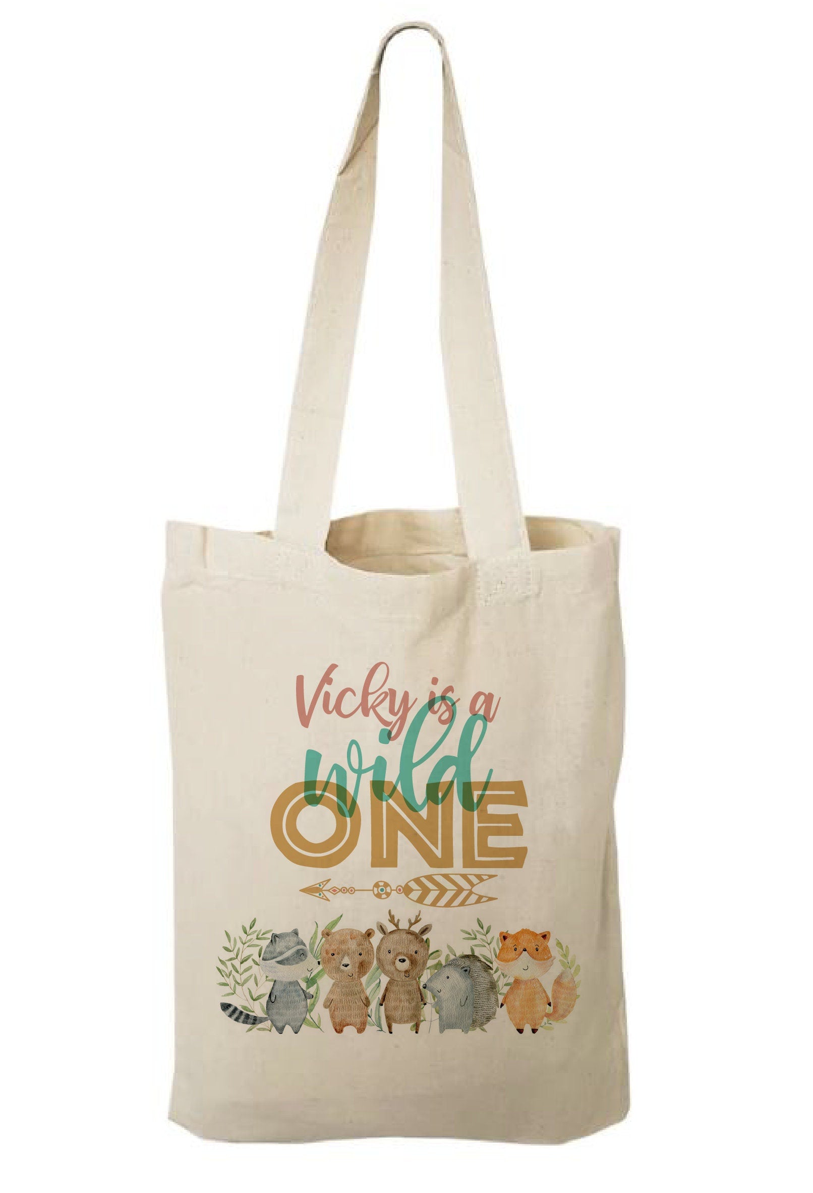 Custom Wild One Party Favor Bags