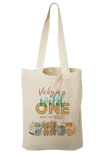 Custom Wild One Party Favor Bags