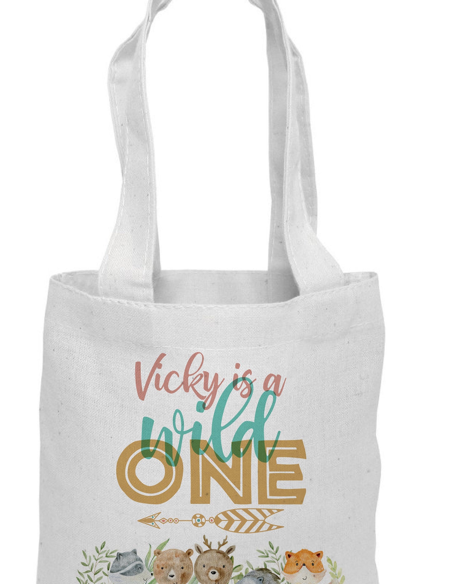 Custom Wild One Party Favor Bags