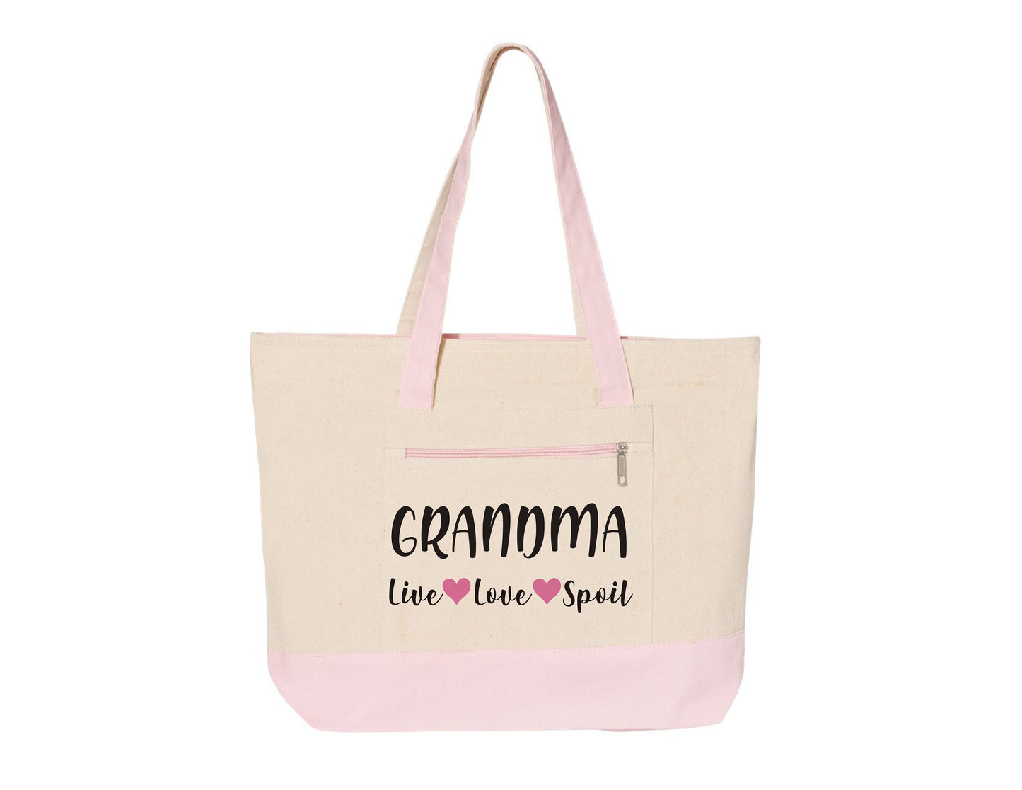 Grandma Tote Bag - Gift for Grandma - Live Love Spoil