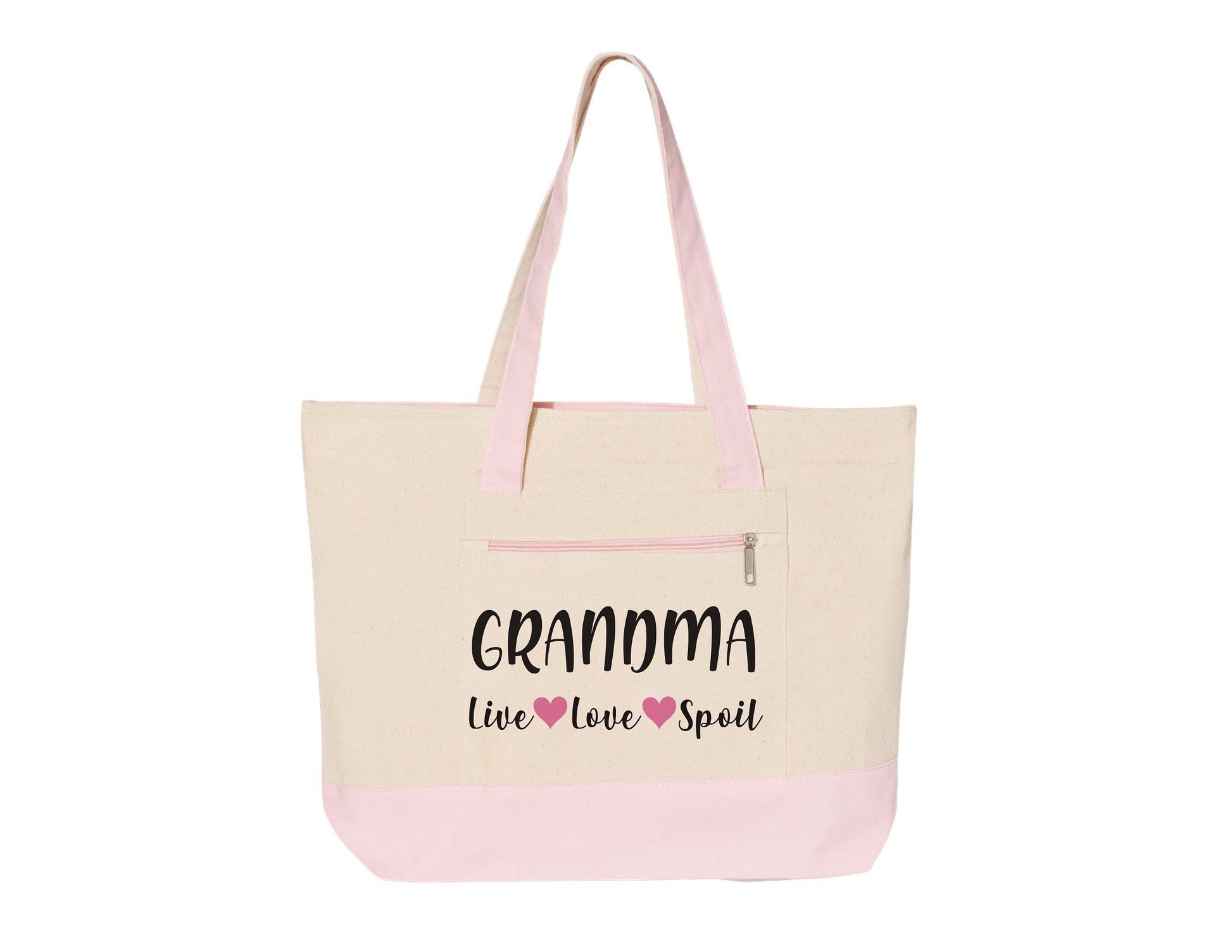Grandma Tote Bag - Gift for Grandma - Live Love Spoil