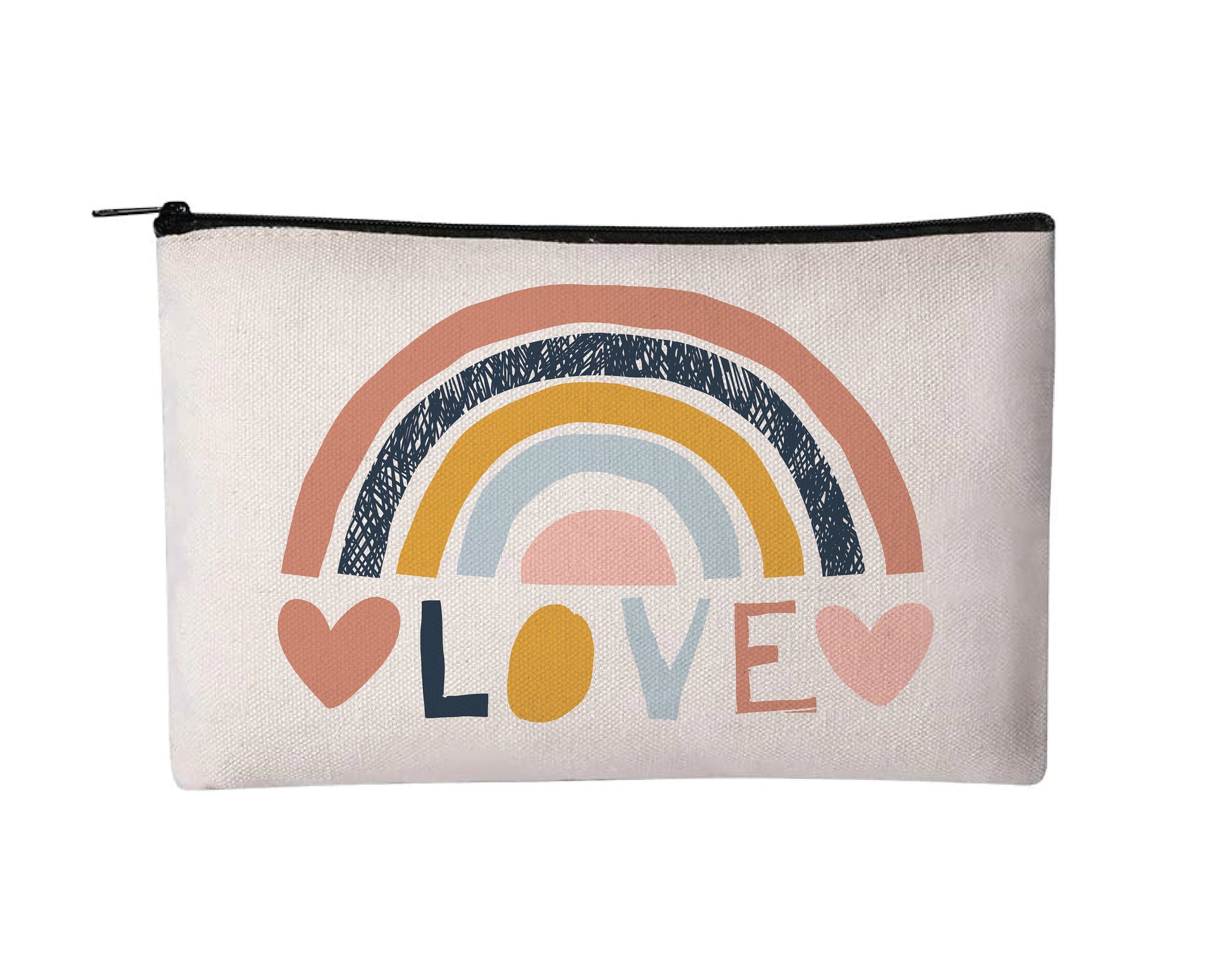 LOVE Rainbow Cosmetic Bag