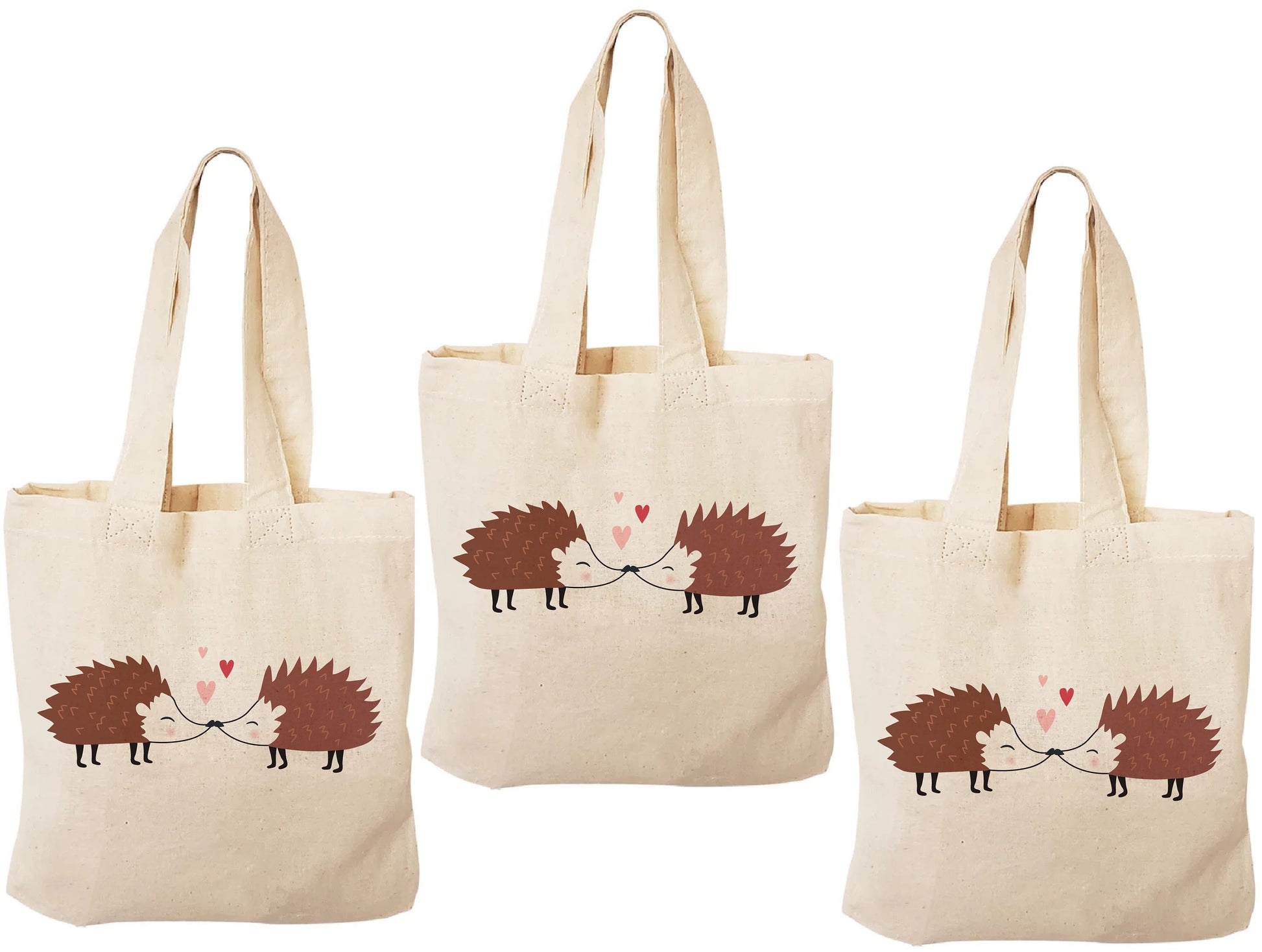 Valentine Party Favor Bags - Set of Three Bags